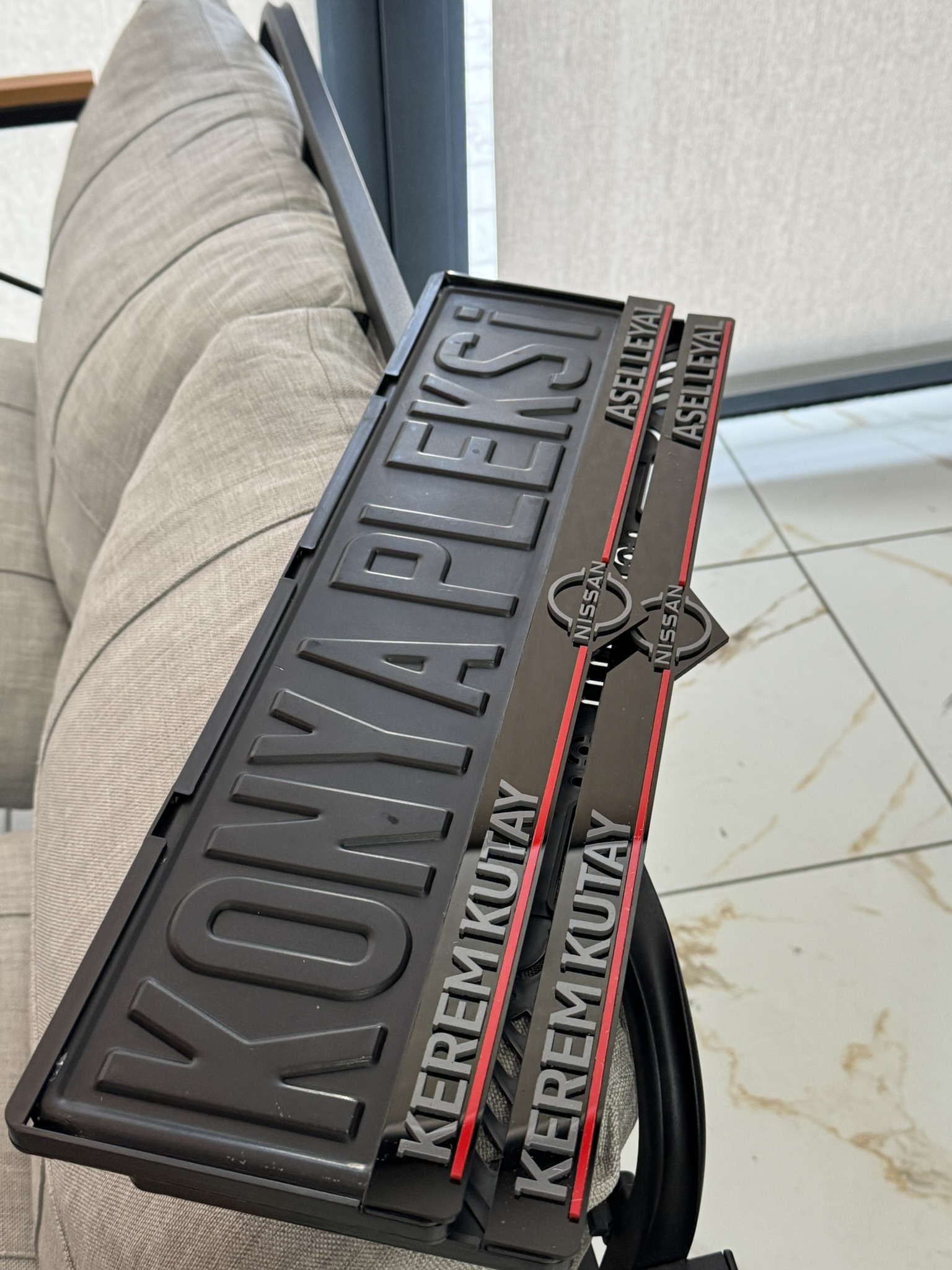 Nissan 3D Plakalık