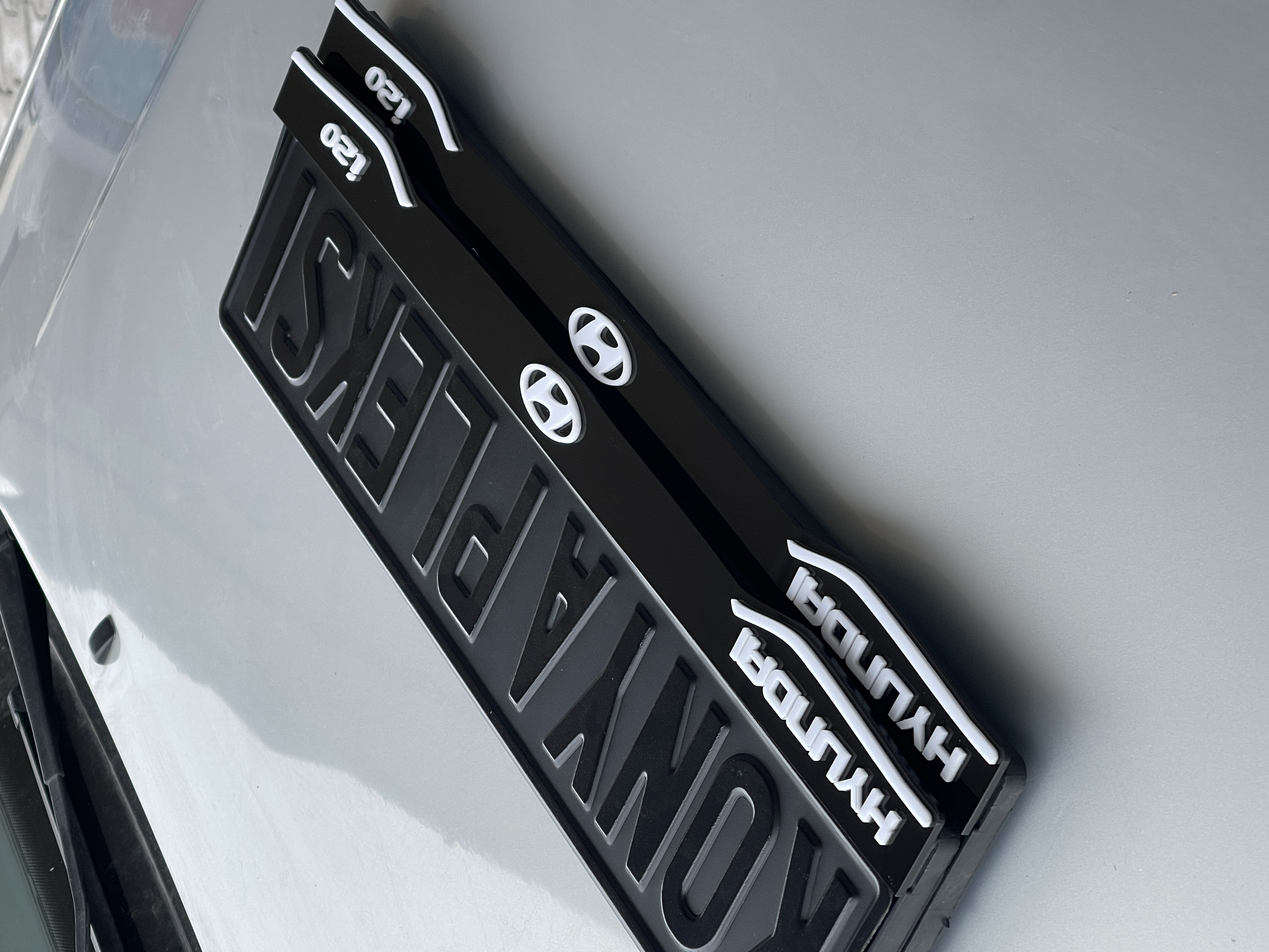 Hyundai 3D Plakalık