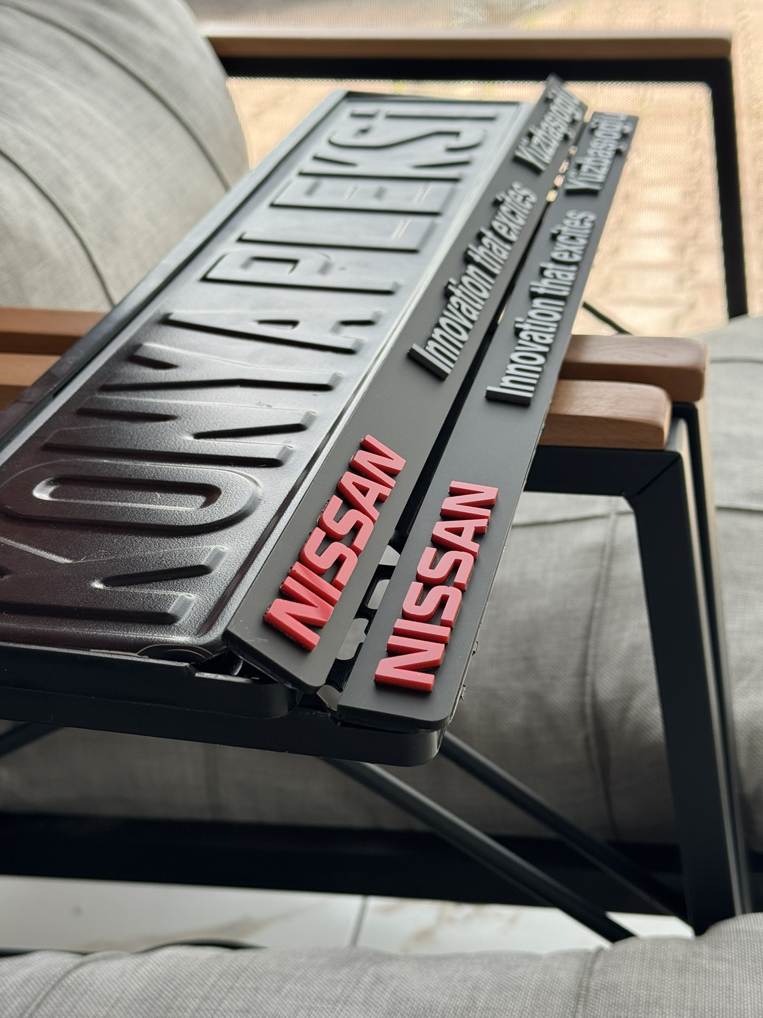 Nissan 3D Bayii Plakalık