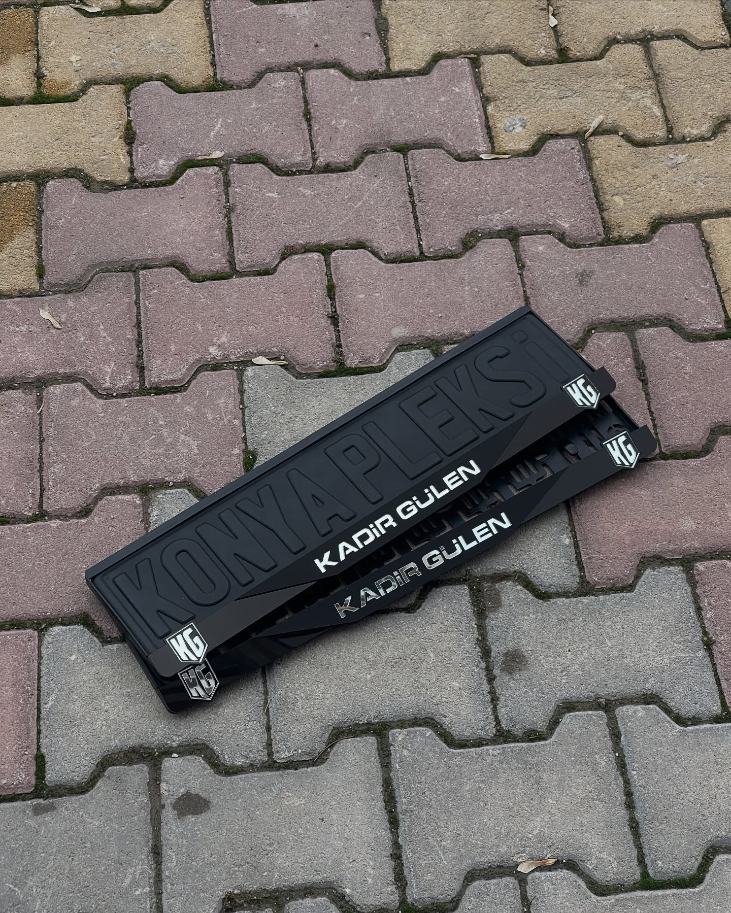 Mat Detaylı 3D Plakalık