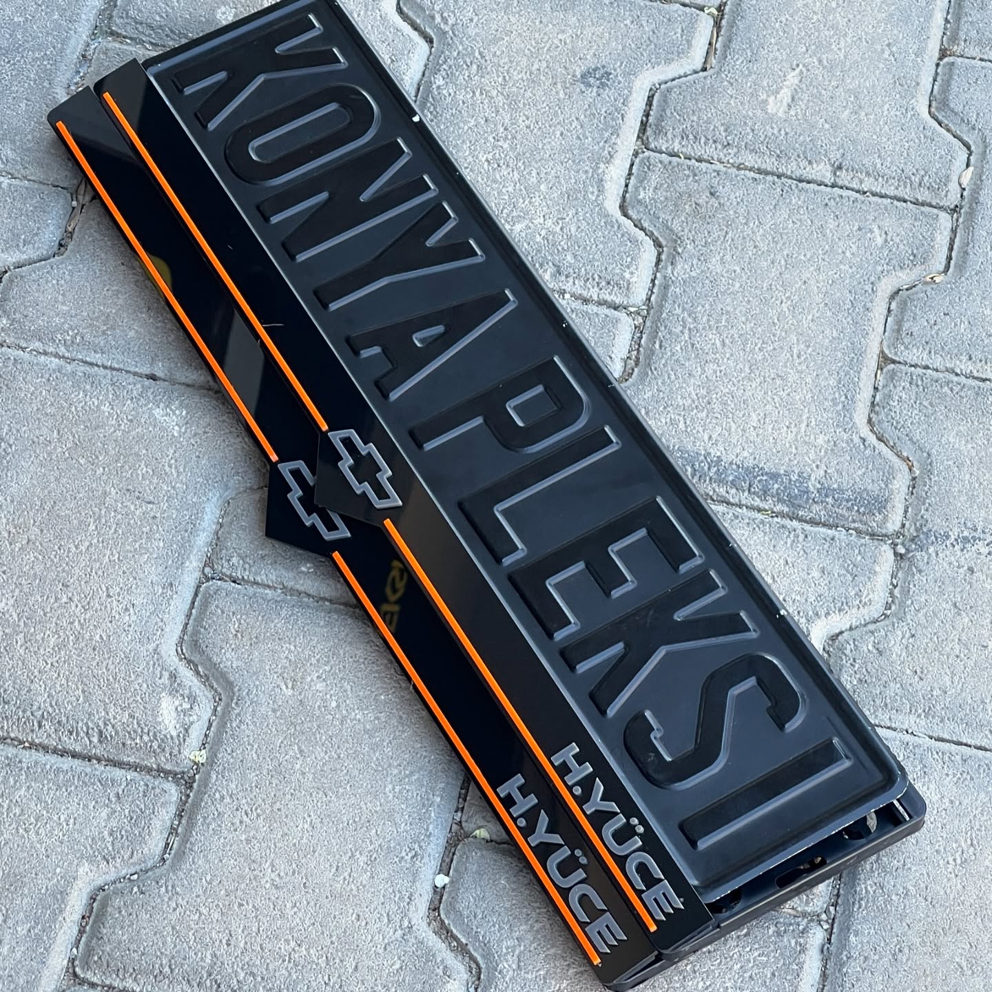 Chevrolet 3D Plakalık