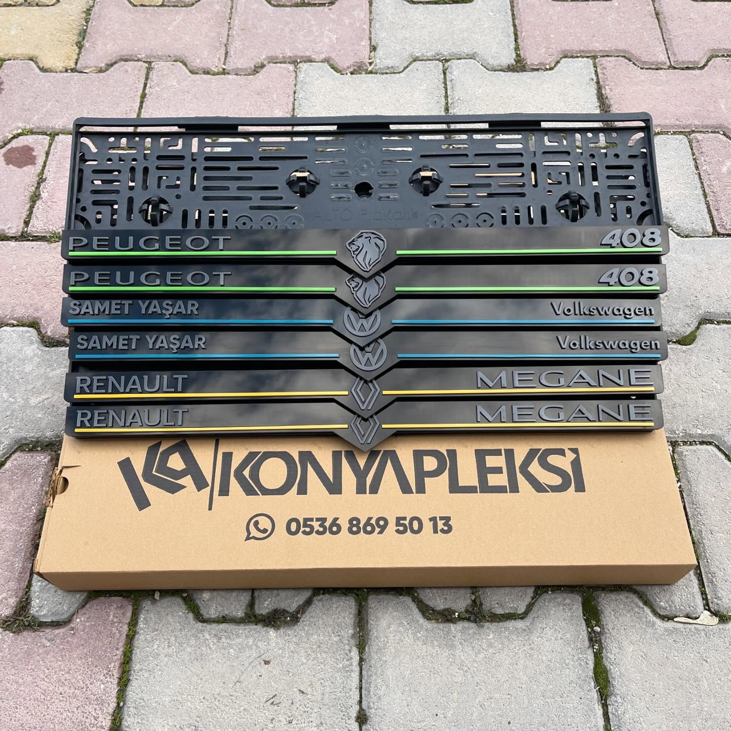 Aracınıza ve İsminize Özel