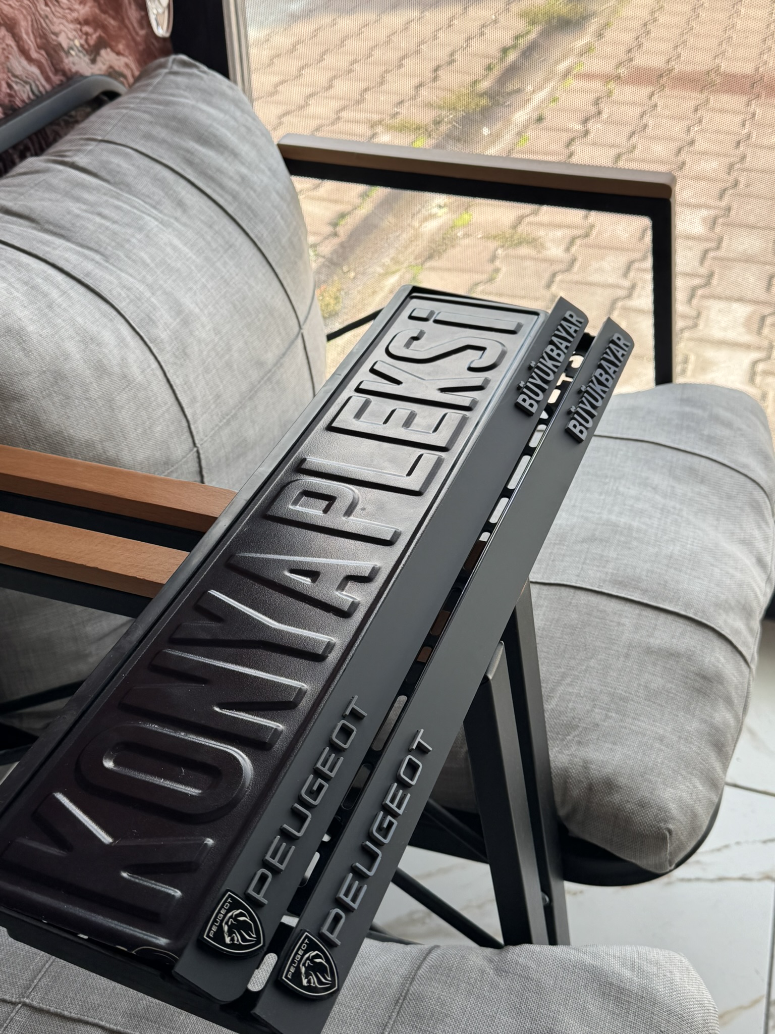 Peugeot 3D Plakalık